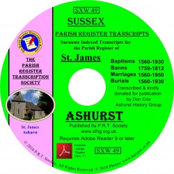 Ashurst Parish Register
