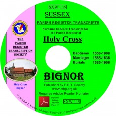 Bignor Parish Register