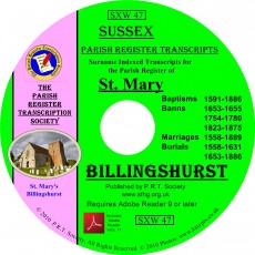 Billingshurst Parish Register