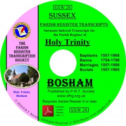 Bosham Parish Register