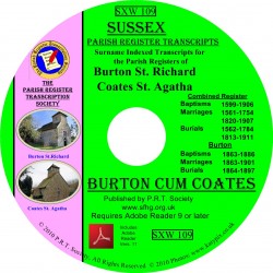 Burton cum Coates Parish Register