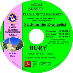 Bury Parish Register