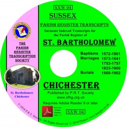 Chichester St. Bartholomew Parish Register