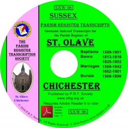Chichester St. Olave Parish Register