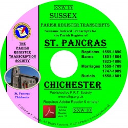 Chichester St. Pancras Parish Register