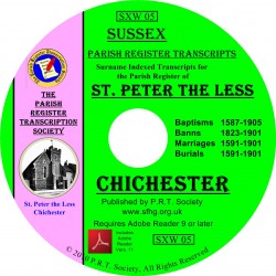 Chichester St. Peter the Less Parish Register