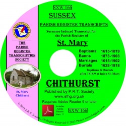 Chithurst Parish Register