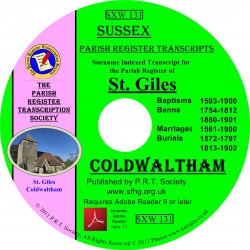 Coldwaltham Parish Register