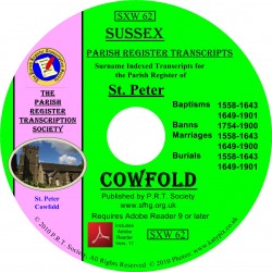 Cowfold Parish Register