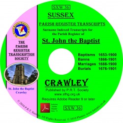 Crawley Parish Register