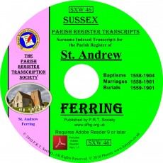 Ferring Parish Register