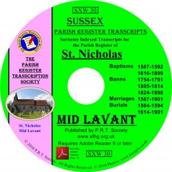 Mid Lavant Parish Register 