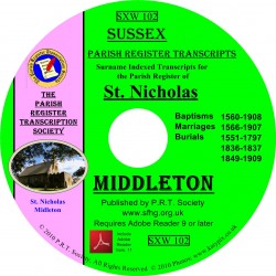 Middleton Parish Register