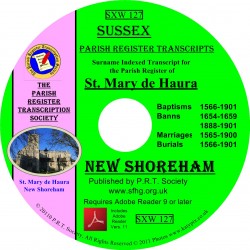 New Shoreham Parish Register
