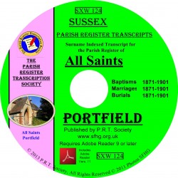 Portfield Parish Register