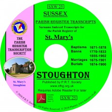 Stoughton Parish Register