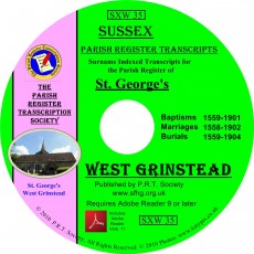 West Grinstead Parish Register 