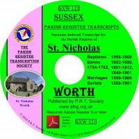 Worth Parish Register 