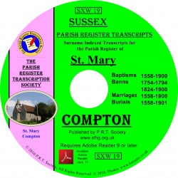 Coombes Parish Register