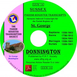 Donnington Parish Register