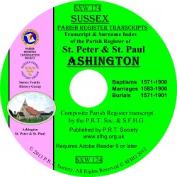 Ashington Parish Register