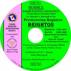 Brighton Presbyterian Registers