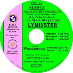 Lyminster & Warningcamp Parish Register