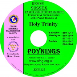 Poynings Parish Register